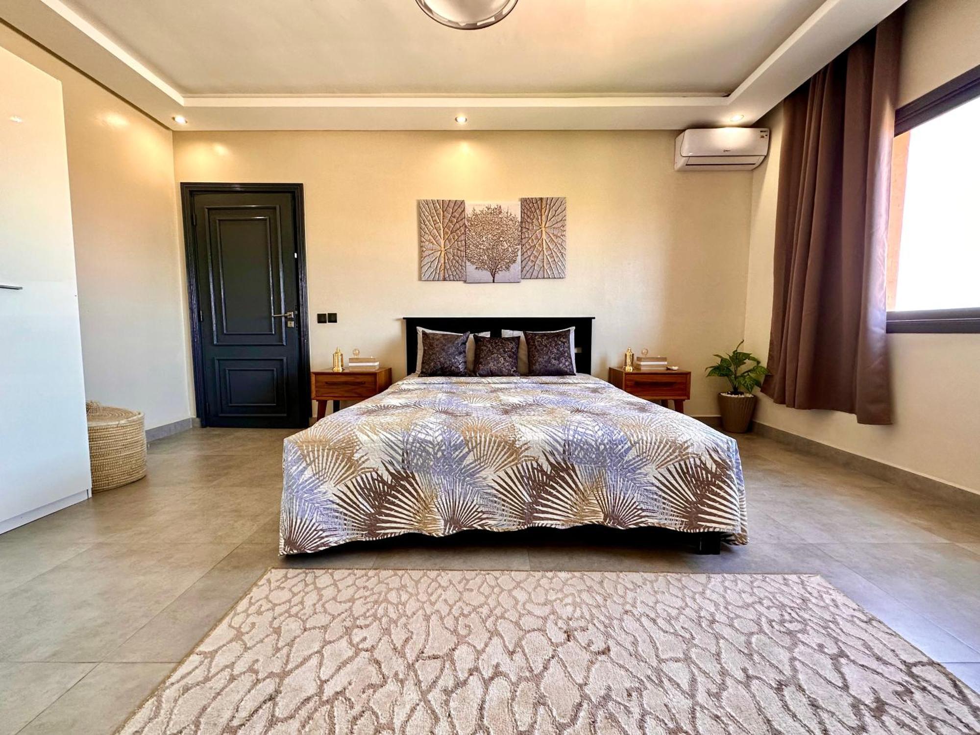 Moderne, Lumineux & Spacieux Avec Balcon -Central -Wifi-Smart Tv-Clim Marrakesh Exterior foto